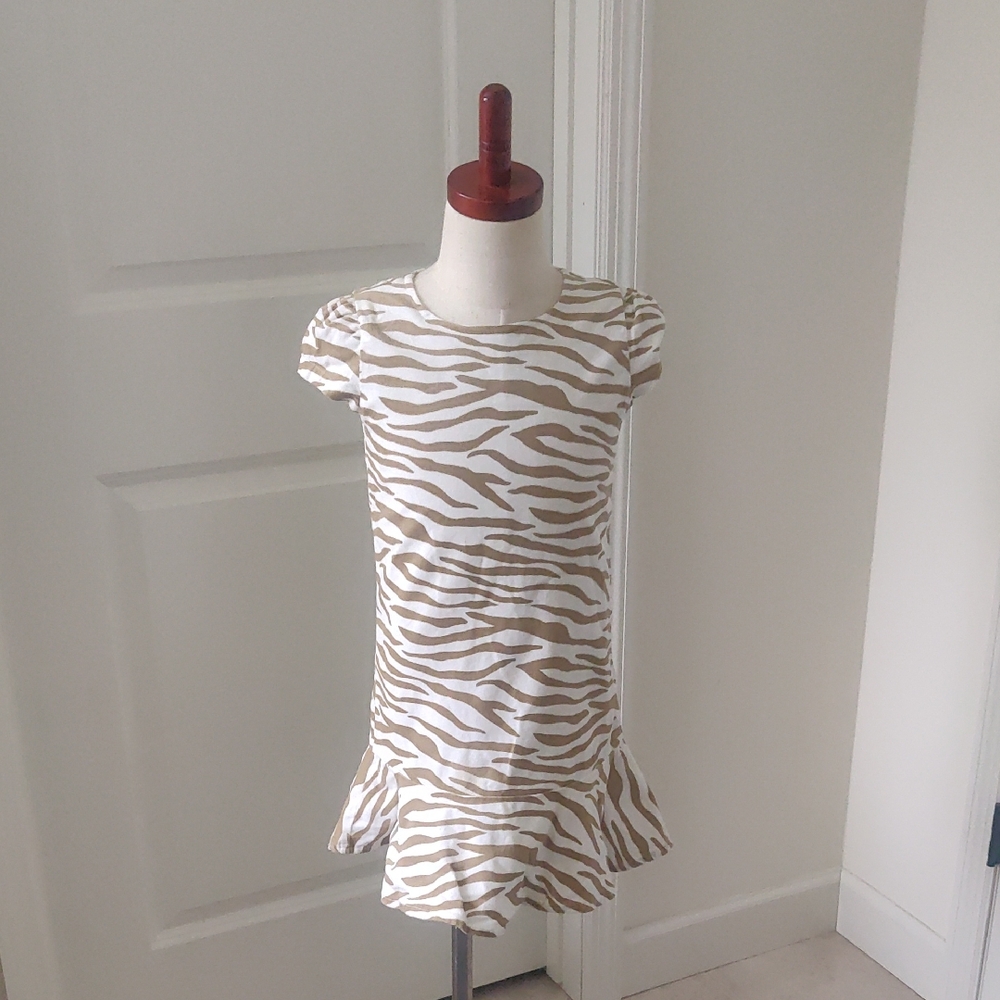 Gymboree White Cotton Blend Garment Gymboree RIGHT MEOW cheetah Cotton/Spandex